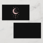 Spirituele Gothic van Pastel Moon Kawaii Visitekaartje (Voorkant / Achterkant)
