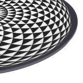 Spirituele grijze witte Mandala Geometrische Vecto Snijplank (Hoek)