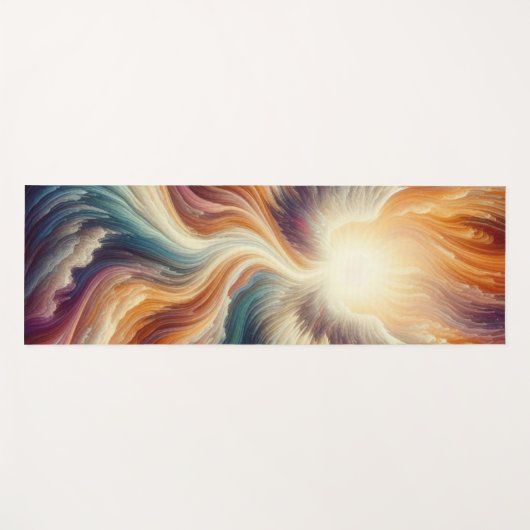 Spirituele groei yogamat (Voorkant (horizontaal))