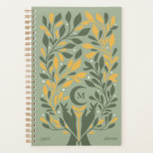 Spirituele Handen Hemelmaan Monogram Planner (Voorkant)