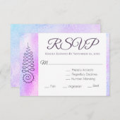 *~* Spirituele Heilige Geometrie Nirvana RSVP (Voorkant / Achterkant)