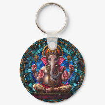 Spirituele Hindoe Godheid Sleutelhanger Religieuze