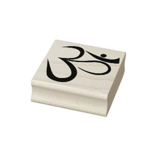 spirituele hindoe - kunststempel rubberstempel