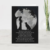 Spirituele hondensympathie kaart (Voorkant)