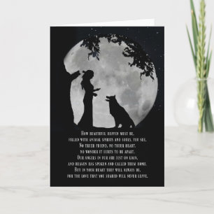 Spirituele hondensympathie kaart