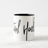 Spirituele Hooligan Big Script-Mok Tweekleurige Koffiemok (Center)