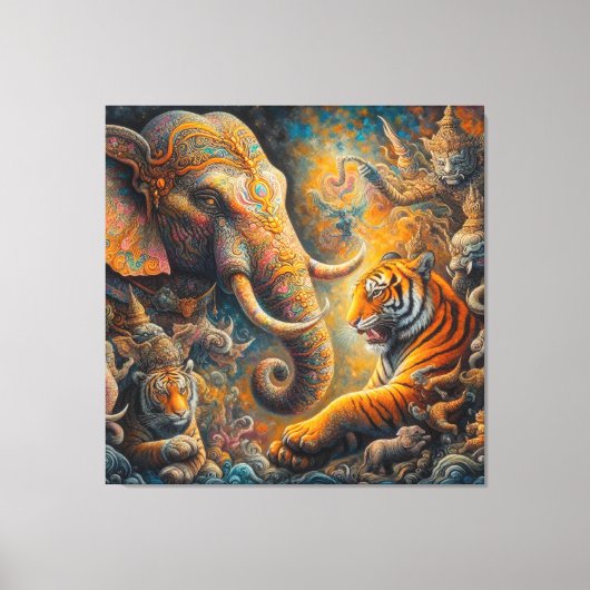 spirituele illustraties canvas afdruk (Voorkant)