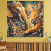 spirituele illustraties canvas afdruk (Insitu (Woonkamer))