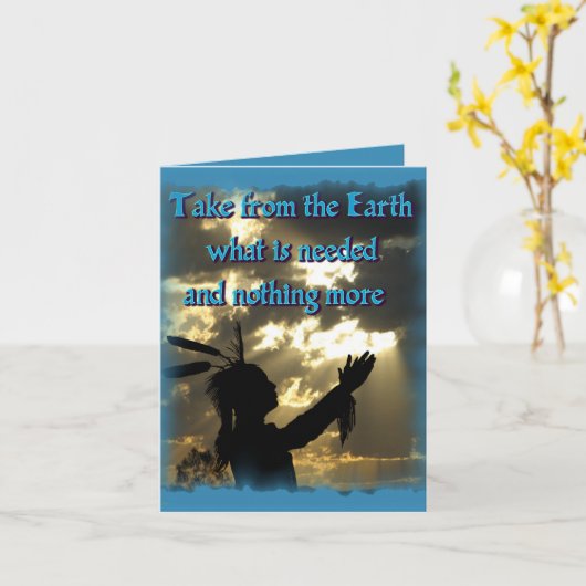 Spirituele Indisch Kaart (Gele Bloem)