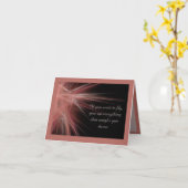 Spirituele Inspirerend Quote Gezegde Groet Kaart (Gele Bloem)