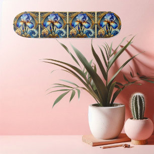 Spirituele Iris Art Nouveau Bloemmotief Symmetrisc Persoonlijk Skateboard