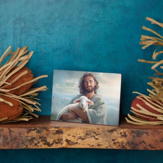 Spirituele Jesus Plaque Fotoplaat (Zijkant)