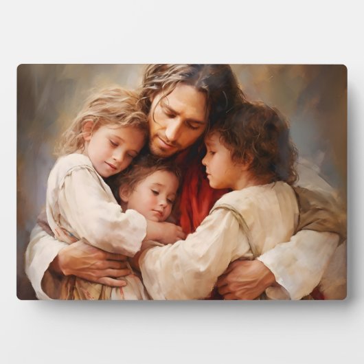 Spirituele Jesus Plaque Fotoplaat (voorkant)