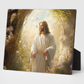 Spirituele Jesus Plaque Fotoplaat (Zijkant)