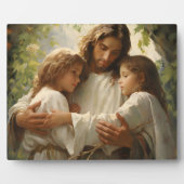 Spirituele Jesus Plaque Fotoplaat (Voorkant)