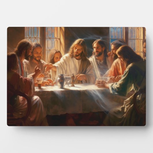 Spirituele Jesus Plaque Fotoplaat (voorkant)