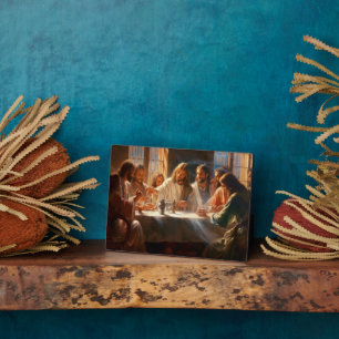 Spirituele Jesus Plaque Fotoplaat