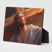 Spirituele Jesus Plaque Fotoplaat (Zijkant)