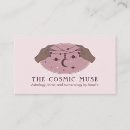 Spirituele juwelenontwerper, astroloog, psychologi visitekaartje