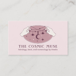 Spirituele juwelenontwerper, astroloog, psychologi visitekaartje