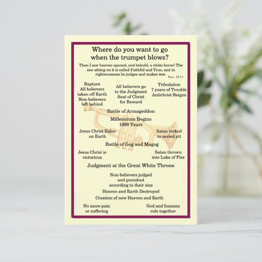 Spirituele Kaart (Staand voorkant)