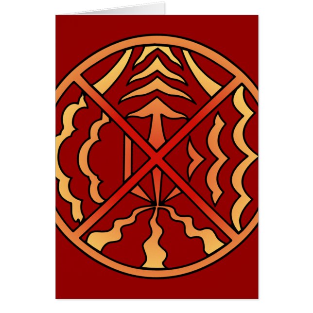 Spirituele kaart — standaard art First Card (Voorkant)