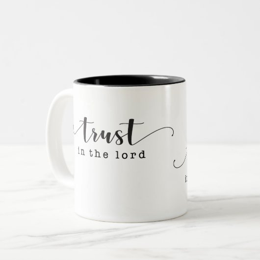 Spirituele koffie Mok (Voorkant links)