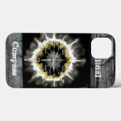 Spirituele kompas Case-Mate iPhone case (Achterkant (horizontaal))