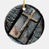 Spirituele kompas keramisch ornament (Achterkant)