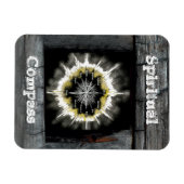 Spirituele kompas magneet (Horizontaal)