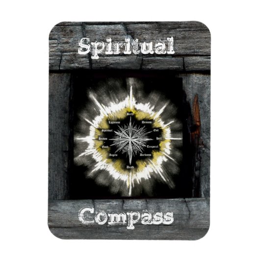 Spirituele kompas magneet (Verticaal)