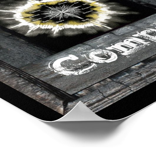 Spirituele kompas poster (Hoek)