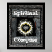 Spirituele kompas poster (Voorkant)