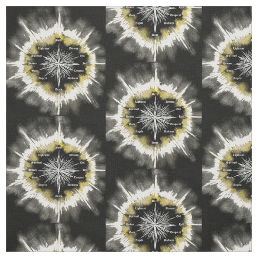 Spirituele kompas stof (Swatch)