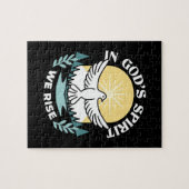 Spirituele kracht in God – Verheffende Christelijk Legpuzzel (Horizontaal)