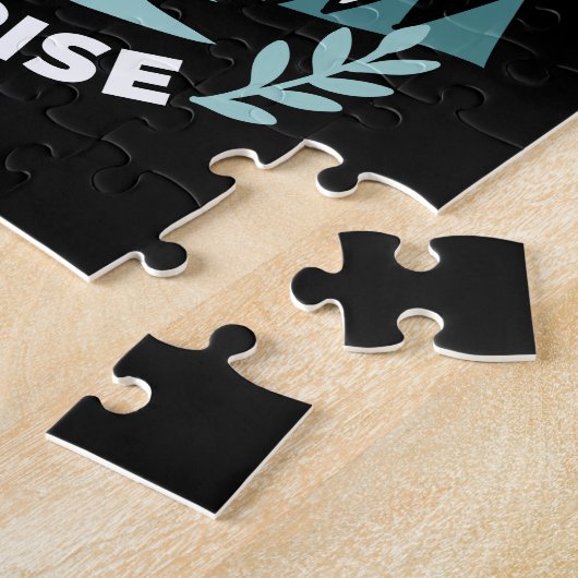 Spirituele kracht in God – Verheffende Christelijk Legpuzzel (Zijkant)