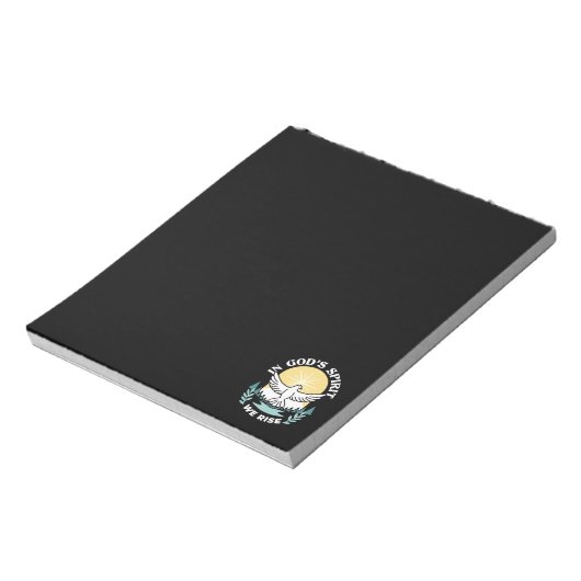 Spirituele kracht in God – Verheffende Christelijk Notitieblok (Linkerzijde)