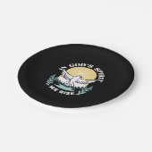 Spirituele kracht in God – Verheffende Christelijk Papieren Bordje (Gekanteld)