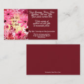 Spirituele Kunst & Geschenken Verkoop Winkel Verko Visitekaartje (Voorkant / Achterkant)