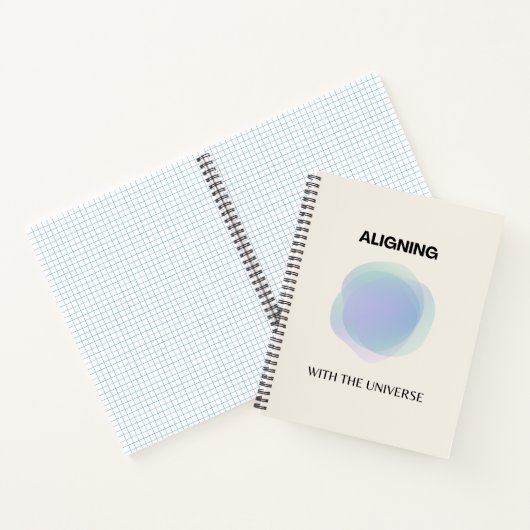 Spirituele kunstwerken voor bebossing, energiearse notitieboek (Binnen)