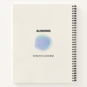 Spirituele kunstwerken voor bebossing, energiearse notitieboek (Achterkant)