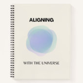 Spirituele kunstwerken voor bebossing, energiearse notitieboek (Voorkant)