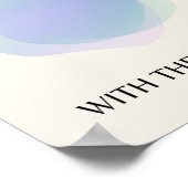 Spirituele kunstwerken voor bebossing, energiearse poster (Hoek)