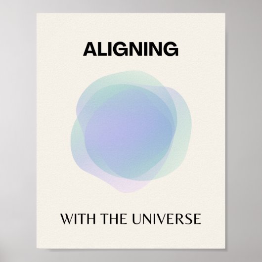 Spirituele kunstwerken voor bebossing, energiearse poster (Voorkant)