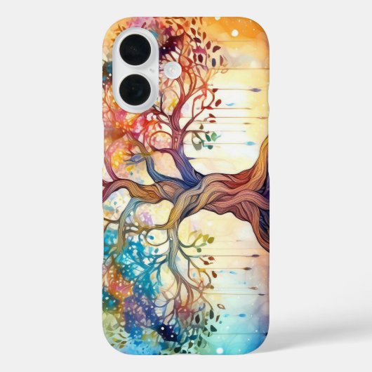 Spirituele levensboom ontwerp Case-Mate iPhone case (Achterkant)