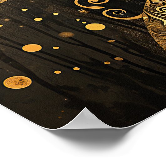 Spirituele levensboom poster (Hoek)