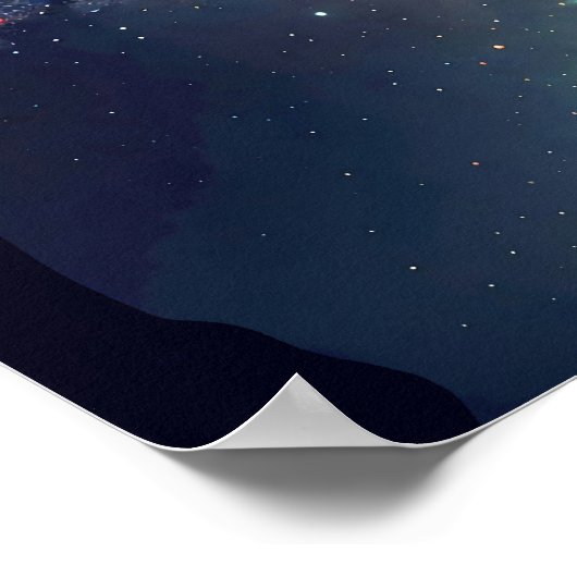 Spirituele levensboom poster (Hoek)