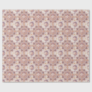 Spirituele Lotusbloem - Bloemmotief Mandala Cadeaupapier