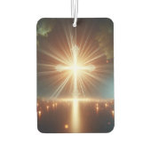 Spirituele luchtverfrisser met stralingskruis (Achterkant)