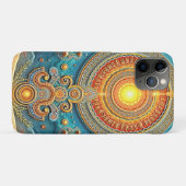 Spirituele Mandala Art Case-Mate iPhone Case (Achterkant (horizontaal))